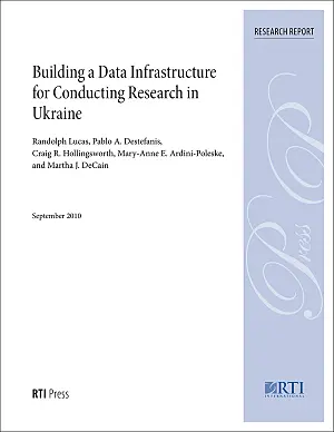 Cover image for publication: Building a data infrastructure for conducting research in Ukraine