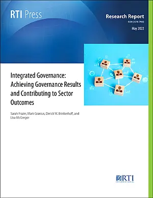 Integrated governance: Achieving governance results and contributing to sector outcomes