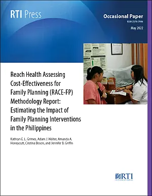 Reach Health Assessing Cost-Effectiveness for Family Planning (RACE-FP) methodology report: Estimating the impact of family planning interventions in the Philippines