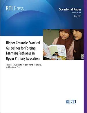 Cover image for publication: Higher grounds: Practical guidelines for forging learning pathways in upper primary education