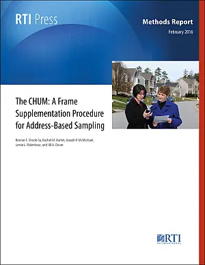 Cover image for publication: The CHUM: A frame supplementation procedure for address-based sampling