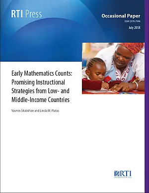 Cover image for publication: Early mathematics counts:  Promising instructional strategies from low- and middle-income countries