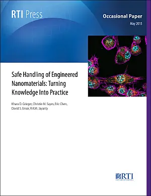 Cover image for publication: Safe handling of engineered nanomaterials: Turning knowledge into practice