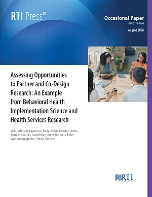 Assessing opportunities to partner and co-design research: An example from behavioral health implementation science and health services research