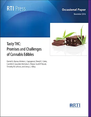 Cover image for publication: Tasty THC: Promises and challenges of cannabis edibles