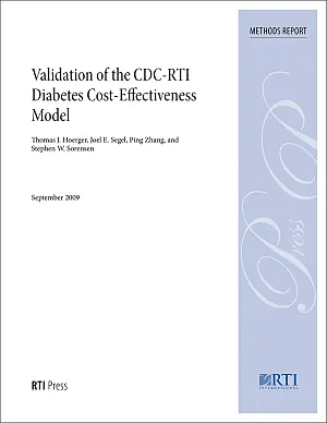 Cover image for publication: Validation of the CDC-RTI diabetes cost-effectiveness model