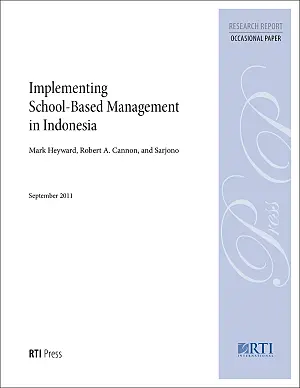 Cover image for publication: Implementing school-based management in Indonesia