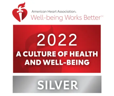 AHA Well-being Works Better badge