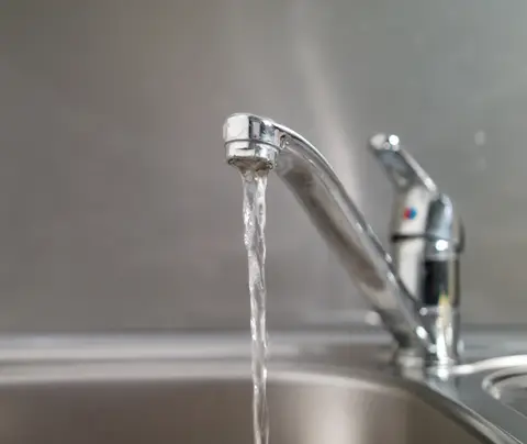 Stock photo faucet