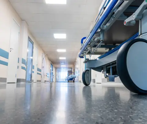 Hospital corridor