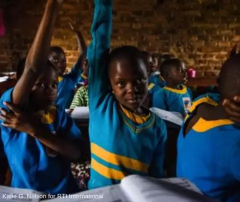 Classroom in Uganda