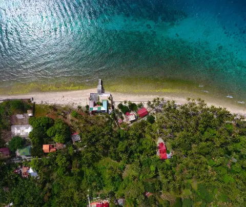 Philippines-aerial-beach-area