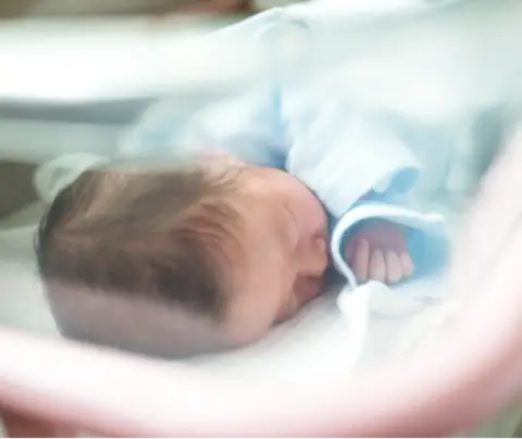 Newborn in hospital