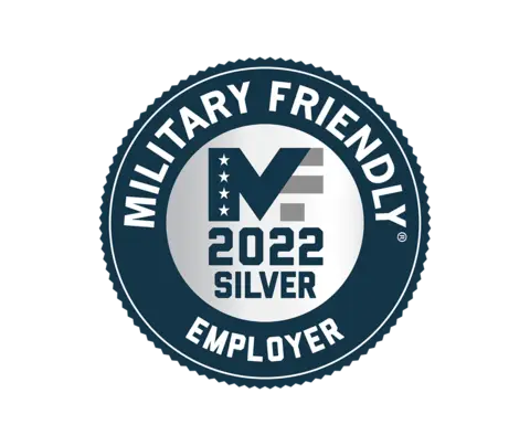 Military Friendly logo for 2022