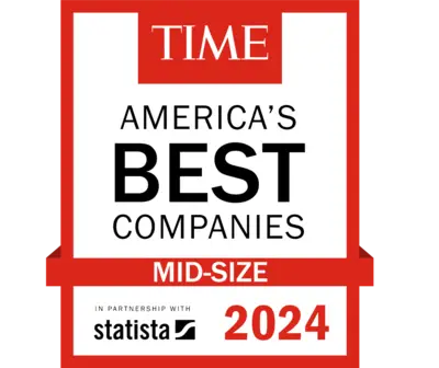 TIME Best Mid-Size Companies logo