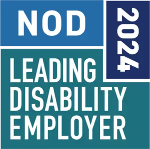 NOD Leading Disability Employer 2024 Badge