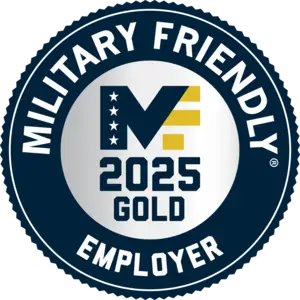 Military Friendly Employer 2025 Gold