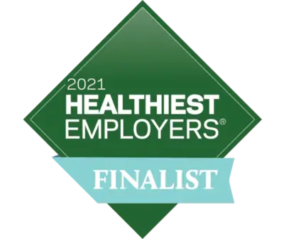 2021 Healthiest Employers badge
