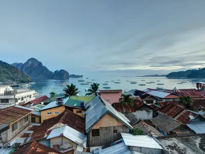 Morning in El Nido, Palawan Island, Philippines