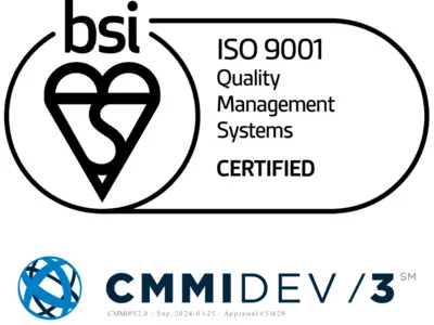 ISO and CMMI marks