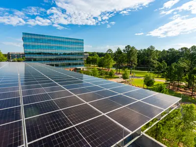 solar project at rti