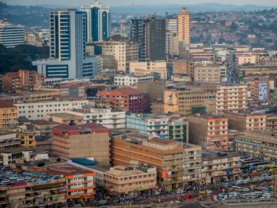 Kampala cityscape