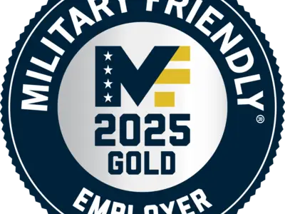 military friendly gold logo