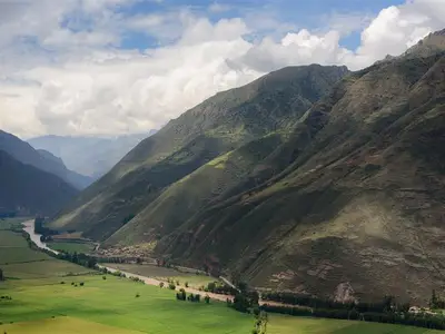 Urubamba River in Peru