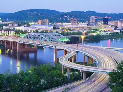 Charleston, West Virginia, skyline