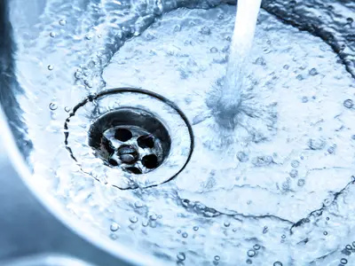 Sink in home