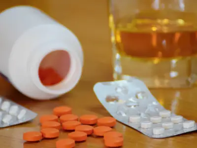 Alcohol and pills 