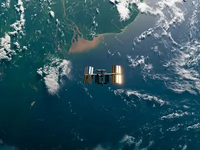 Earth view from space