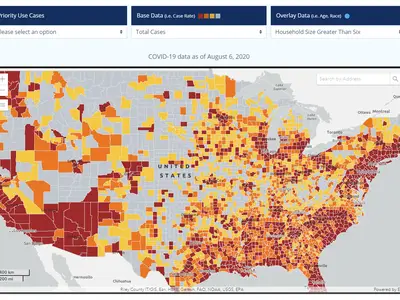 Sample U.S. Risk Visualization