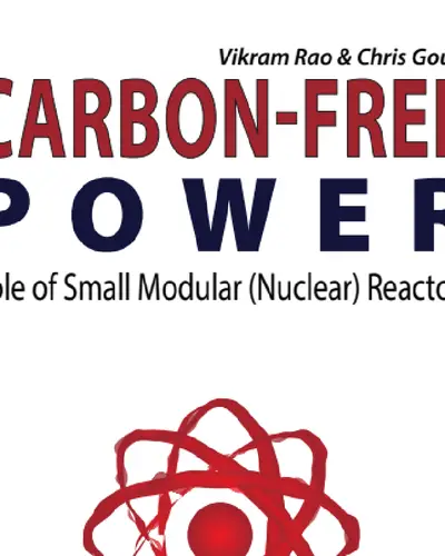 Cover of RTI Press book, Carbon-Free Power Role of Small Modular Reactors