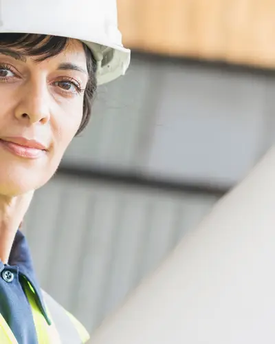 A woman leader at work