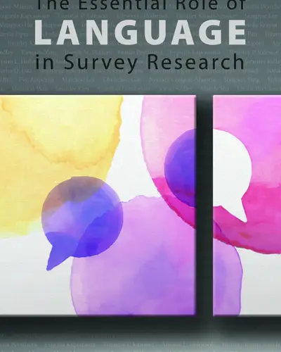 Image of the cover of The Essential Role of Language in Survey Research book
