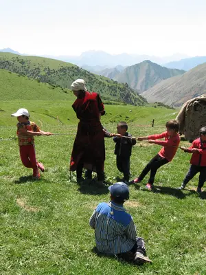 Jailoo preschool in Krygyz Republic