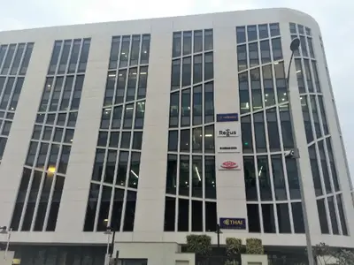 Exterior photo of RTI's office in New Delhi, India.