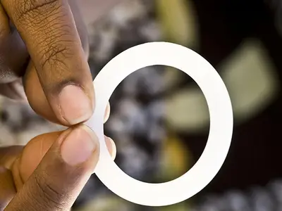 Vaginal ring dapivirine