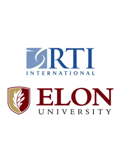 RTI and Elon University logo