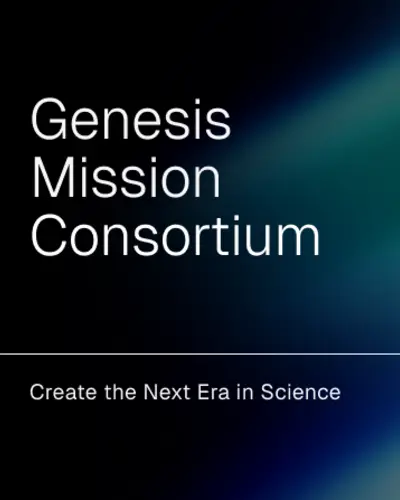 Genesis Mission Consortium vertical thumbnail graphic