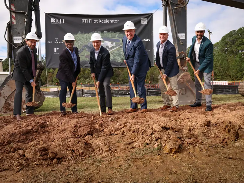 RTI leaders break ground on RPX expansion