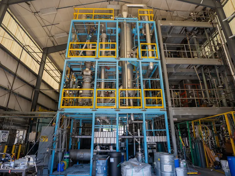 Interior of the RTI Pilot Xcelerator.