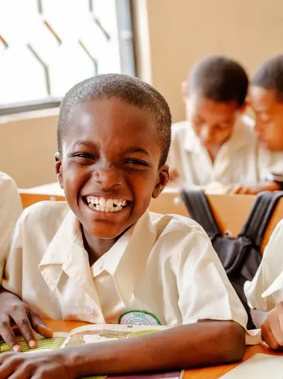 Student Smiling Tanzania USAID Jifunze Uelewe