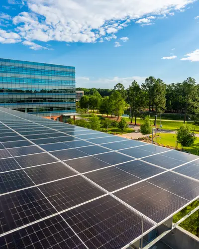 solar project at rti