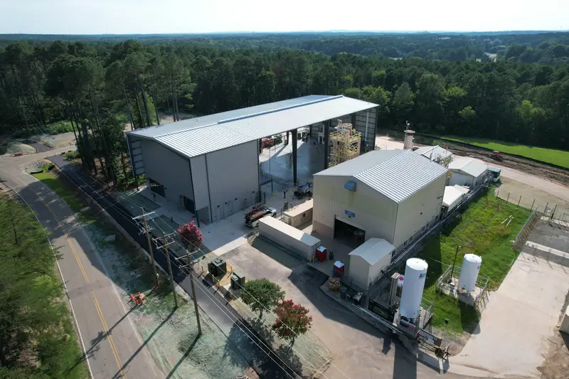 Aerial view of the expanded RTI Pilot Xcelerator