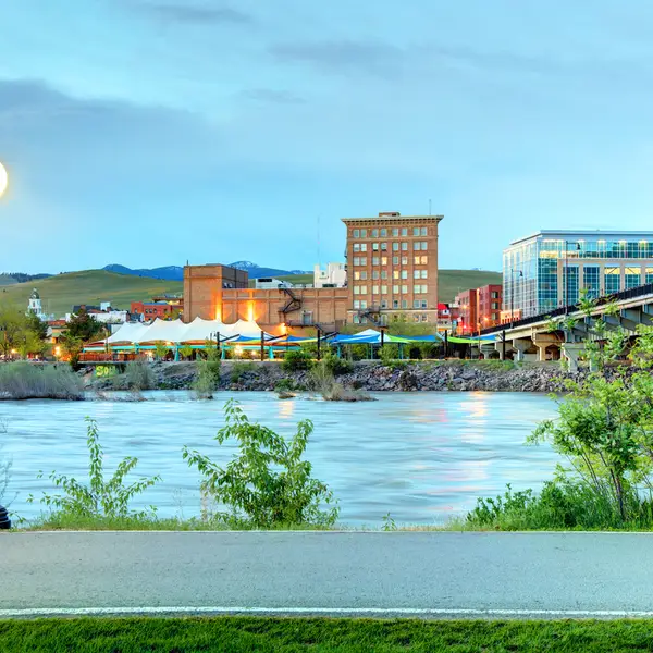 Cedar Fork river in Missoula, MT