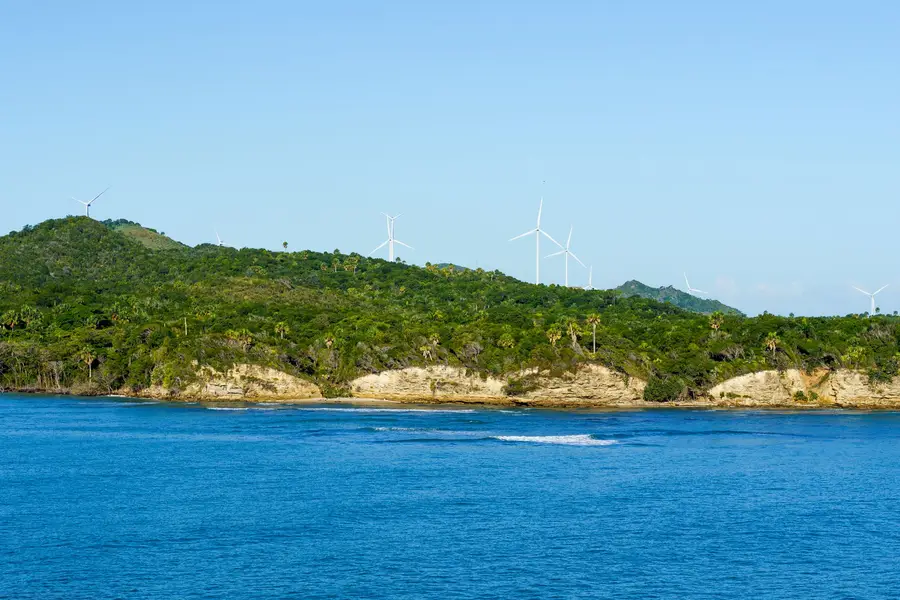 Photo of the coast of the Dominican Republic