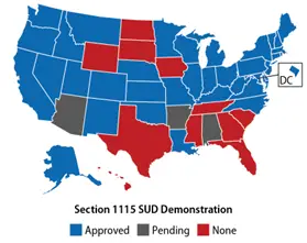 Section 1115 SUD Demonstrations