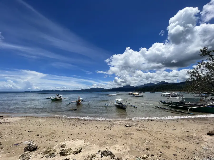 boats philippines sabang wharf bay